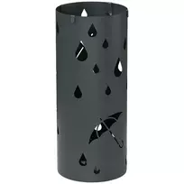 Skėčių stovas Homcom 17x17x41cm., tamsiai pilkos spalvos