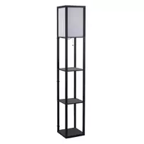 Toršeras Homcom 26x26x160cm., juodos/baltos spalvos