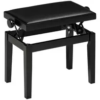 Pianino kėdė Homcom 63x33x56cm., juodos spalvos