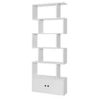 Pastatoma lentyna 183x70x23cm., baltos spalvos