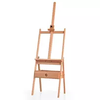 Molbertas 44x41,5x194,5cm., šviesiai rudos spalvos