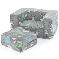 Modulinė vaikiška sofa 71x53x34,5cm., įvairių spalvų