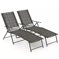 Rinkinys iš 2 gultų 189x64x65cm., rudos/juodos spalvos
