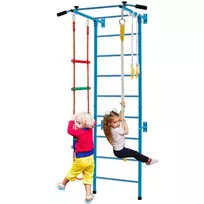 Gimnastikos kopėčios 107x83x223cm., įvairių spalvų
