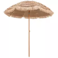 Lauko skėtis 208x213,5cm., rudos spalvos