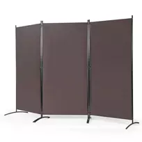 Širma 260x183cm., rudos/juodos spalvos
