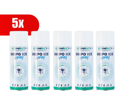 5 VNT. DISPO ICE purškiamas šaldiklis, 400 ml