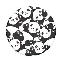 Telefono laikiklis POPSOCKETS, prilimpantis prie telefono nugarėlės, Pandamonium / Gen2