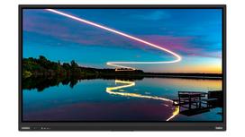 Lenovo ThinkVision T86 - 4K Ultra HD-Display - 218.4 cm (86) - feststehend - Touchscreen - 3840 x 2160 4K @ 60 Hz - VA - 400 cd/m² - 4000:1 - HDR10 - 6.5 ms - 4xHDMI, VGA, DisplayPort, 2xUSB-C, RCA (composite) - Lautsprecher - Raven Black (62F0WN1AEK)