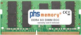 PHS-memory 32GB RAM Speicher kompatibel mit Synology DiskStation DS723+ DDR4 SO DIMM ECC 2666MHz PC4-21300E (SP453230)