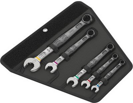 Wera Joker 6003 5 Imperial Set 1 - Ringmaulschlüssel-Satz - 5 Stücke - in Tragetasche (05020240001)