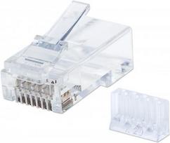 Intellinet Modular Plug - Netzwerkanschluss - RJ-45 (M) - UTP - CAT 6 - robust (Packung mit 90)