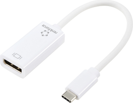 Renkforce USB-C®, DisplayPort Adapter [1x USB-C® Stecker - 1x DisplayPort Buchse] 0.15 m (RF-6056894)