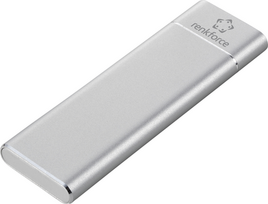 Renkforce RF-HDE-100 M.2 SSD-Gehäuse USB-C® (USB 3.2 Gen 2) 10GBit/s M.2 PCIe NVMe 2230, 2242, 2260, 2280 RF-6058280 (RF-6058280)