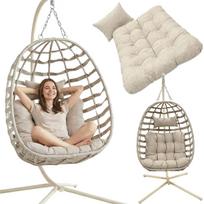 Cocoon Pakabinamas Fotelis Smėlio Spalvos
