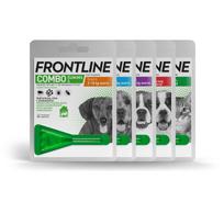 Frontline Combo antiparazitinis užlašinamasis tirpalas šunims, M, 1 vnt., nuo 10 iki 20 kg