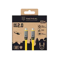Tactical Fat Man 2.0 USB-C/USB-C Cable 1m / yellow