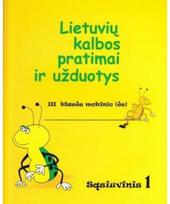Lietuvių k. pratimai ir užduotys 3kl. 1d. Bronė Gedrimienė