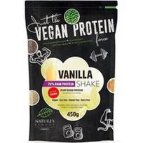 NATURES FINEST - Vanilla Shake 70% Raw Protein Baltyminiai kokteiliai ir batonėliai 450 g unisex