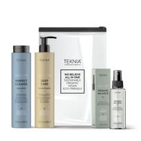 Lakme Teknia Sports Ritual Pack: Shampoo 300 ml + Conditioner 300 ml + Balance Oil 100 ml