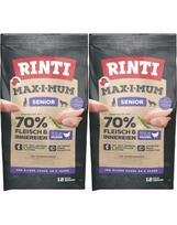 RINTI MAX-I-MUM Senior Chicken su vištiena vyresniems šunims 2 x 12 kg