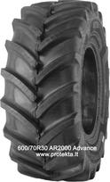 Padanga IF600/70R30 AR2000 Advance 159D TL, IF 600/70 R30