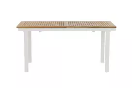 Panamos stalas 160/240 – baltas / tiko ersätter 6023-550L