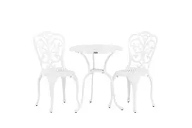 Lauko baldų komplektas Nandin stalas 60x73, 2 kėdės 50x42x88