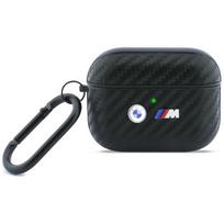 BMW Anglies Metalas Logotipas Dėklas AirPods Pro 3 - Juodas