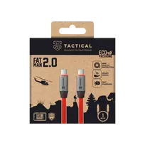 Tactical Fat Man 2.0 USB-C/USB-C Cable 1m / red
