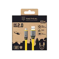 Tactical Fat Man 2.0 USB-A/USB-C Cable 1m / yellow