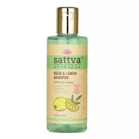 SATTVA_Neem & Lemon Shampoo plaukų šampūnas 210 ml