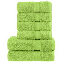 Rankšluosčių rinkinys SOLUND 6vnt obuolio žali 600g/m²