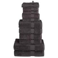 Rankšluosčių rinkinys SOLUND 12vnt antracito 600g/m²