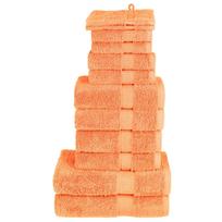 Rankšluosčių rinkinys SOLUND 12vnt oranžiniai 600g/m²