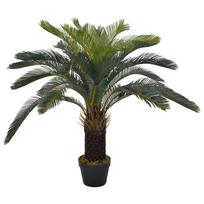 Dirbtinis paprastasis cikas su vazonu žalias 90 cm