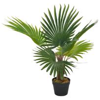 Dirbtinė palmė su vazonu 70 cm žalias
