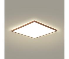 Brilagi - ULTRA SLIM vonios lubų LED šviestuvas 24W/230V 42x42 cm rožinio aukso IP54