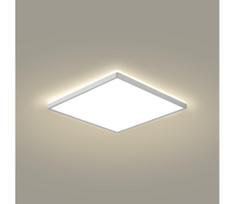 Brilagi - vonios lubinis šviestuvas ULTRA PLONAS LED/18W/230V 30x30 cm sidabrinis IP54