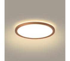 Brilagi - LED vonios kambario lubinis šviestuvas ULTRA PLONAS LED/12W/230V, skersmuo 22,5 cm, rožinio aukso, IP54