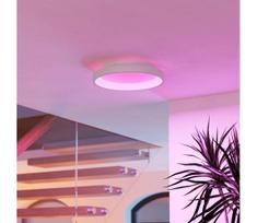 Eglo 901912 - LED RGBW reguliuojamas lubinis šviestuvas LORETELLO-Z LED/19,6W/230V Ø35 cm baltas