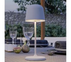 Eglo 901878 - LED dimeriuojama lauko įkraunama stalinė lempa MANNERA-S LED/1,8W/5V IP54 pilka