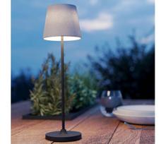 Eglo 75937 -LED reguliuojama įkraunama stalinė lempa LEONERO LED/3,8W/5V 2000mAh juoda/kreminė