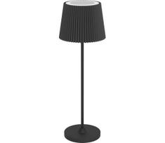 Eglo 75935 - LED reguliuojama įkraunama stalinė lempa LEONERO LED/3,8W/5V 2000 mAh juoda