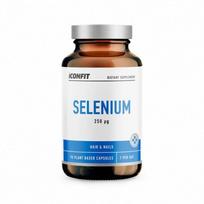 Iconfit Selenium 250 mg Hair & Nails Maisto papildas selenas, 90 kapsulių