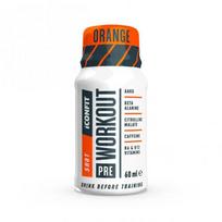 Iconfit Pre-Workout Shot Gėrimas prieš treniruotę, Orange