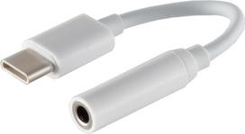 ShiverPeaks maximum connectivity USB C audio adapter analogue white - Adapter - Audio/multimedia