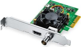 Blackmagic Design DeckLink Mini Recorder 4K - NTSC,PAL - 720p,1080i,1080p,2160p - 48 kHz - AVC,AVCHD,HDV,MPEG2 - 90 g - Media Express - Disk Speed Test - LiveKey - Blackmagic Desktop Video Utility - Blackmagic driver (BM-BDLKMINIREC4K)