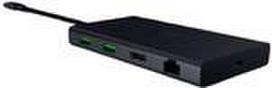 Razer USB-C Dock - Schwarz - 4K a 60 Hz - 85W Power Delivery - Lade-/Dockingstation (RC21-02250100-R3M1)