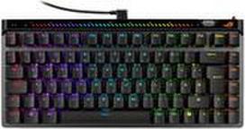 ASUS ROG Falchion Ace 75 HE DE QWERTZ Layout / 65% Formfaktor / ROG HFX Magnetic Switches / Rapid Trigger Toggle / Speed Tap Mode / Touch-Panel / 8000 Hz / 2x Type-C-Anschlüsse (90MP047H-BKDA20)